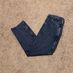 Wrangler Men's Dark Blue Jeans